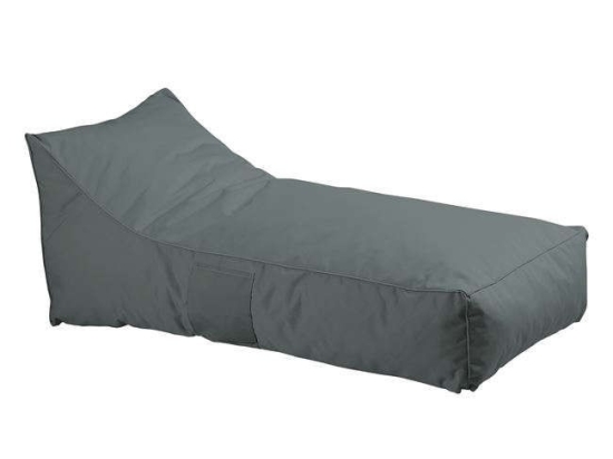 Πουφ Ξαπλώστρα Taco Ε029,1 140x70x60cm Anthracite