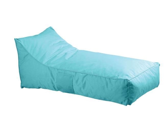 Πουφ Ξαπλώστρα Taco Ε029,4 140x70x60cm Light Blue