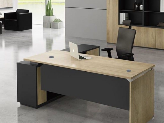 Γραφείο Project Με Δεξιά Γωνία 160x60/140x40cm H.75/65cm Sonoma - Grey