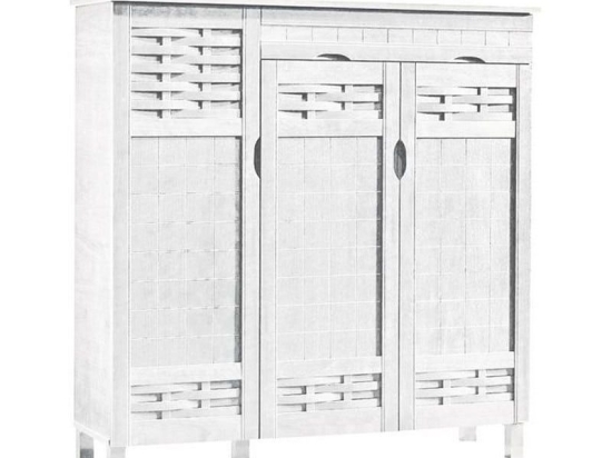 Παπουτσοθήκη - Ντουλάπι Ε8377,3 115x38x119cm White Mdf