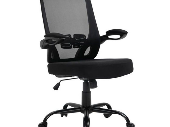 Πολυθρόνα Γραφείου BF2930W ΕΟ604,1W 60x62x99/109cm Black
