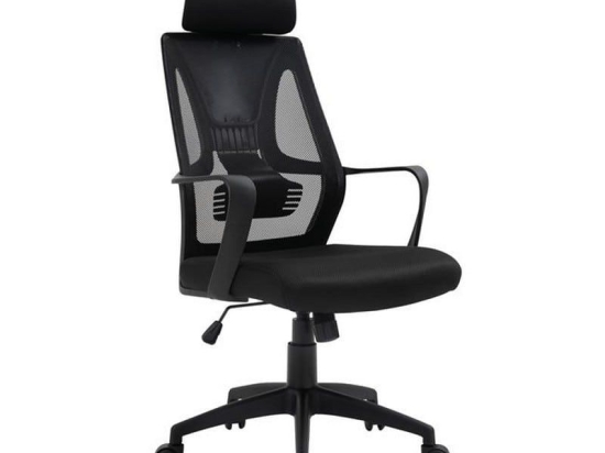 Πολυθρόνα Γραφείου BF2950W ΕΟ544,1W 60x67x119/129cm Black