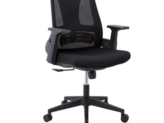 Πολυθρόνα Γραφείου BF8760 ΕΟ609,1 65x62x97/107cm Black