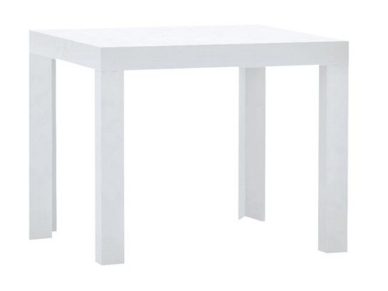Τραπεζάκι Σαλονιού Decon Ε7722 55x55x45cm White Μελαμίνη