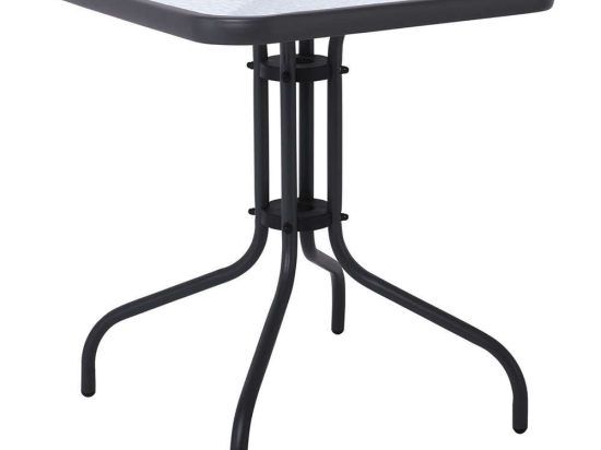 Τραπέζι Κήπου Baleno Ε2407,1 70x70x70cm Anthracite