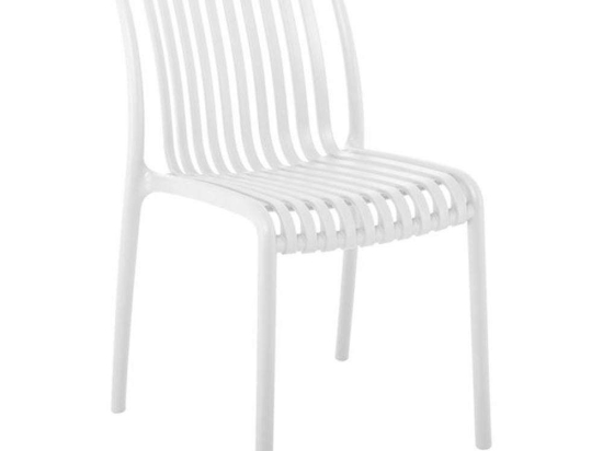 Καρέκλα Κήπου Moda Ε3801,1 48x57x80cm White