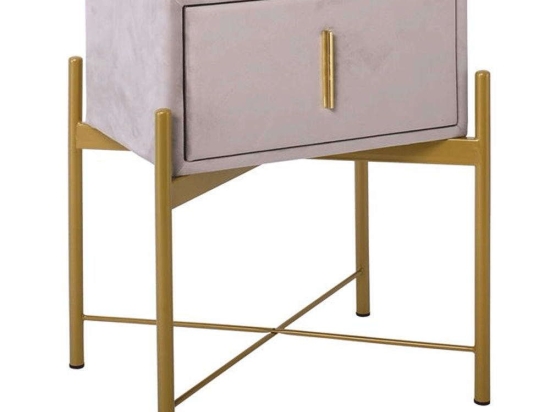 Κομοδίνο Με 1 Συρτάρι Passion Ε8803,Κ1 51x40x65cm Cappuccino