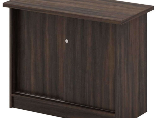 Ντουλάπι Γραφείου ΕΟ125,31 90x45x70cm Walnut
