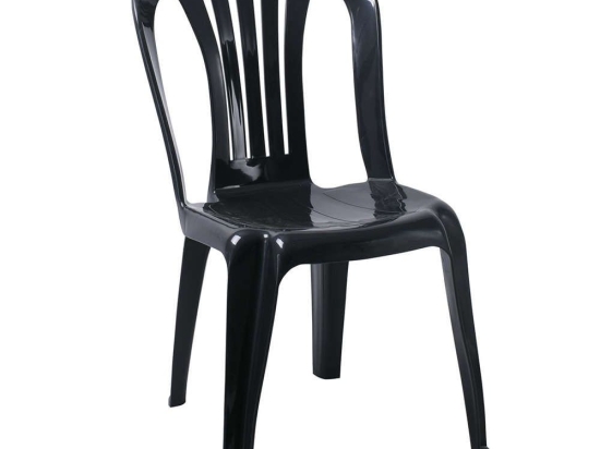 Καρέκλα Iride Ε369,1 Στοιβαζόμενη 48x55x84cm Abs Anthracite