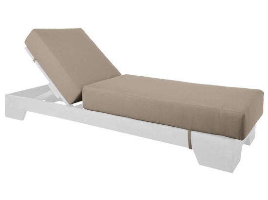 Μαξιλάρι Ξαπλώστρας Verano Ε226,Μ3 B' Water Repellent 208(76+132)x69/20cm Cappuccino