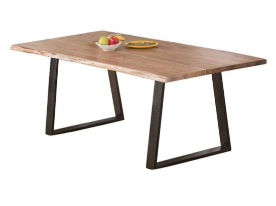 Τραπέζι Lizard-W ΕΑ7110,W 180x90x78cm Natural-Black