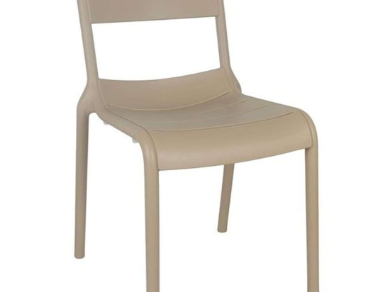 Καρέκλα Στοιβαζόμενη Serena Ε3806,2 56x51x82cm Cappuccino