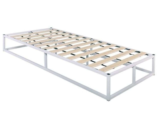 Υπόστρωμα-Κρεβάτι (Για Στρώμα 90x200cm) Ε8017,2 200x90x24cm White Μονό