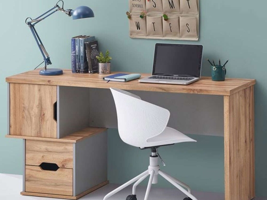 Γραφείο ΕΟ4392 150x50x75cm Beech-Grey