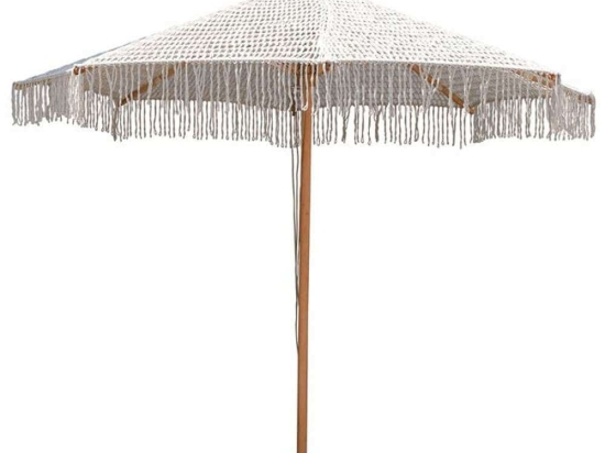 Ομπρέλα Μακραμέ Ε919,1D Φ300cm Beige
