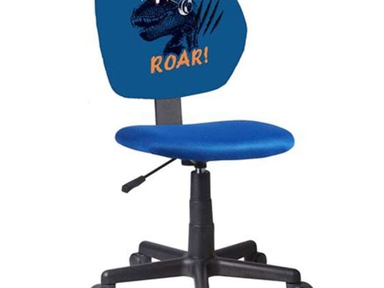 Καρέκλα Γραφείου Παιδική Dinosaur ΕΟ202 40x49x78/90cm Blue