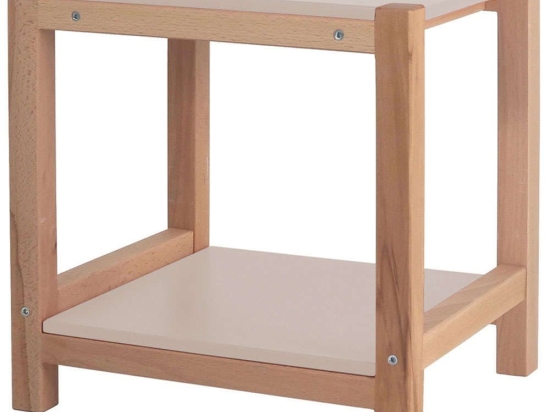 Τραπεζάκι Βοηθητικό Triventi TRIVENTISST4 40x35x40cm Beige