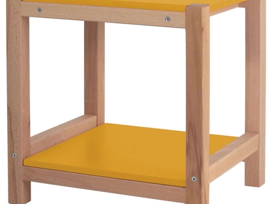 Τραπεζάκι Βοηθητικό Triventi TRIVENTISST5 40x35x40cm Yellow