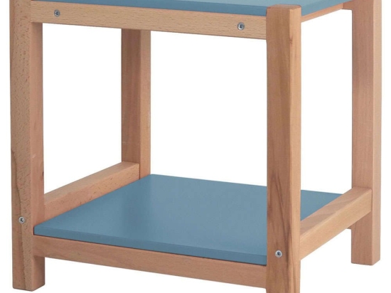 Τραπεζάκι Βοηθητικό Triventi TRIVENTISST13 40x35x40cm Light Blue