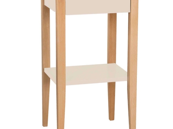Τραπεζάκι Βοηθητικό Entlik ENTLIKST3 40x35x70cm Beige