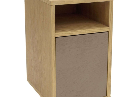 Κομοδίνο Slim SLIMBST7 30x40x52,5cm Clay