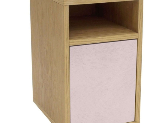 Κομοδίνο Slim SLIMBST9 30x40x52,5cm Pink