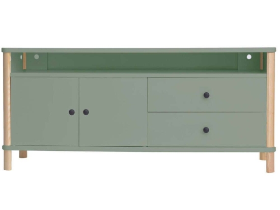 Έπιπλο Τηλεόρασης Ashme ASHMETV17 140x45x60cm Sage Green