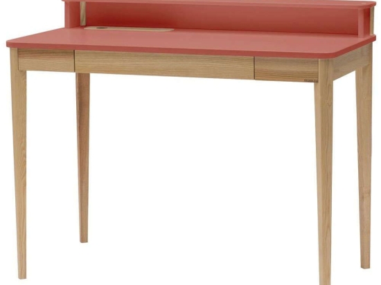 Γραφείο Ashme ASHMEOF16 110x56x75cm Dark Coral