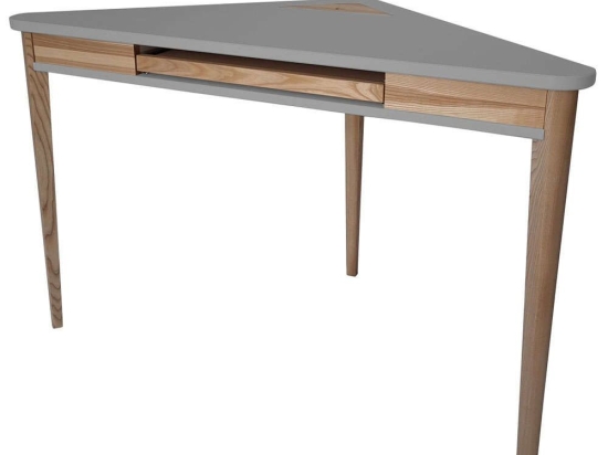 Γραφείο Γωνιακό Ashme ASHMECORKOF6 114x85x75cm Concrete