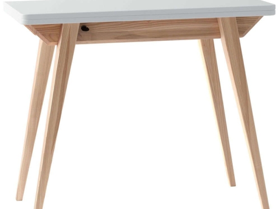 Τραπέζι Επεκτεινόμενο Envelope ENVELOPEEXT1 90x45x76/90x90x74,8cm White Mdf,Ξύλο