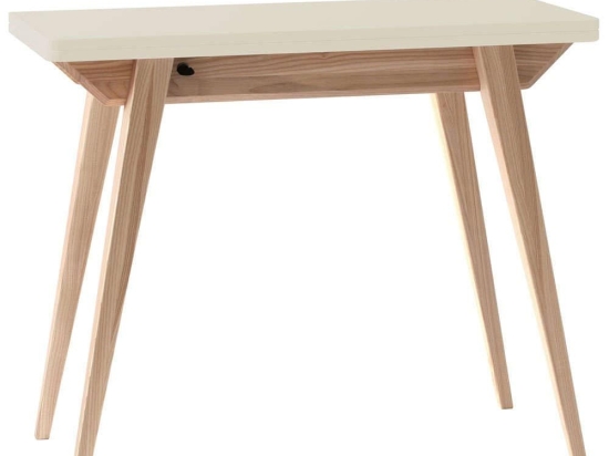 Τραπέζι Επεκτεινόμενο Envelope ENVELOPEEXT2 90x45x76/90x90x74,8cm Chalk White Mdf,Ξύλο
