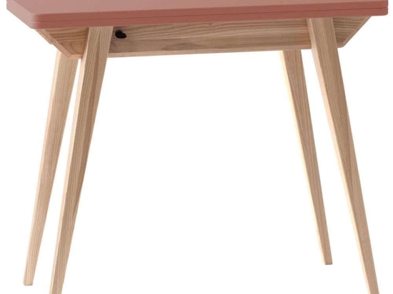 Τραπέζι Επεκτεινόμενο Envelope ENVELOPEEXT16 90x45x76/90x90x74,8cm Dark Coral Mdf,Ξύλο