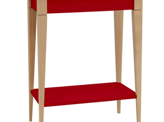 Κονσόλα Mimo S MIMOCSBE12 65x35x74cm Red-Beech Mdf,Ξύλο