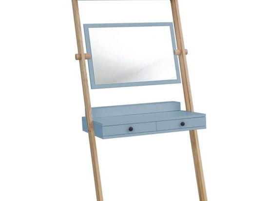 Τουαλέτα Με Καθρέπτη Leno LENOT13 79x49x183cm Light Blue