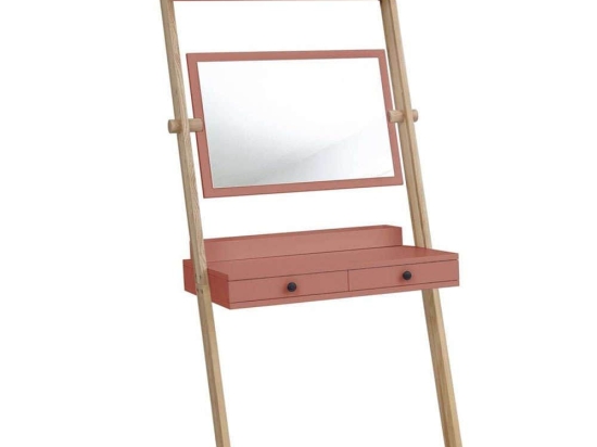 Τουαλέτα Με Καθρέπτη Leno LENOT16 79x49x183cm Dark Coral