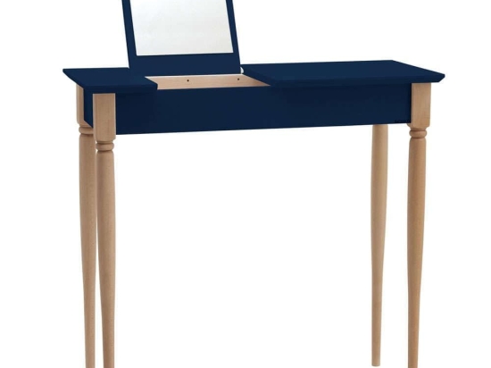 Τουαλέτα Με Καθρέπτη Mamo S MAMOTSBE15 65x35x74cm Navy Blue-Beech