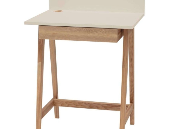 Γραφείο Luka LUKA1DOFASH4 65x50x75cm Natural-Beige