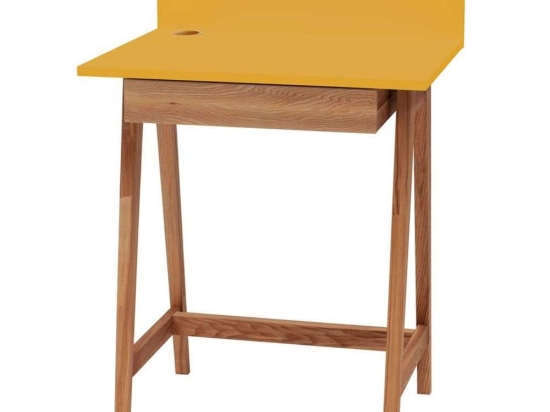 Γραφείο Luka LUKA1DOFOAK5 65x50x75cm Oak-Yellow
