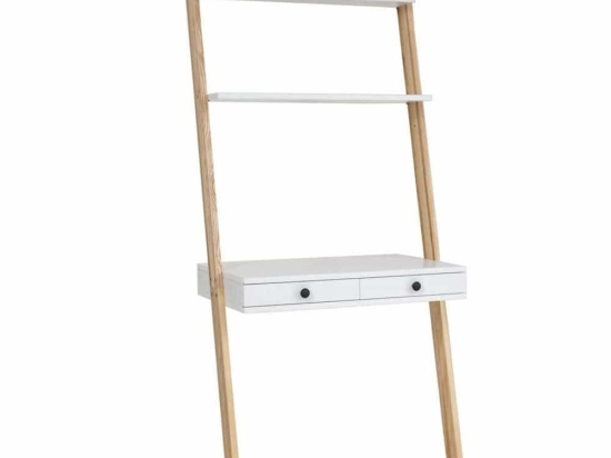 Γραφείο Ladder Leno LENOO1 79x49x183cm White