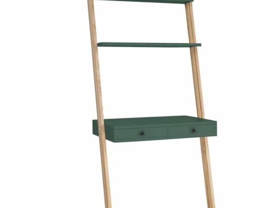 Γραφείο Ladder Leno LENOO10 79x49x183cm Sea Green