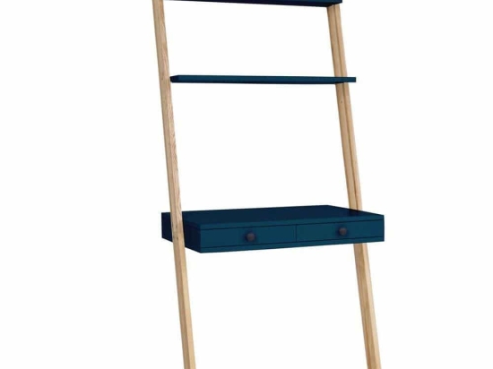 Γραφείο Ladder Leno LENOO14 79x49x183cm Petrol Blue