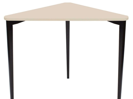 Γραφείο Γωνιακό Naja NAJAOBL4 114x85x75cm Beige-Black