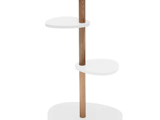 Ραφιέρα Δαπέδου Magla MAGLAS1 55,5x50x91,2cm White