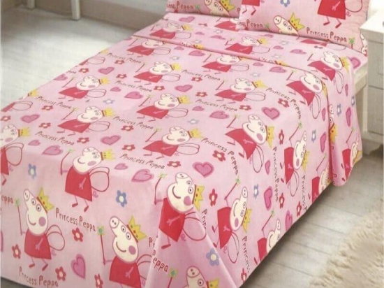 Γαρύφαλλο Ζεύγος Μαξιλαροθήκες 50x70 - Peppa Ροζ