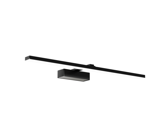 ΦΩΤΙΣΤΙΚΟ LED ΕΠΙΠΛΟΥ 6W 6000K 450LM ΜΑΥΡΟ 45X13X3CM