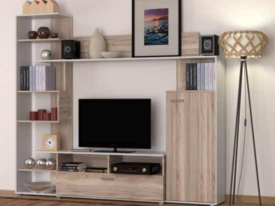 ΣΥΝΘΕΣΗ ΤΗΛΕΟΡΑΣΗΣ ASTRA 214X35X184ΕΚ ΣΟΝΟΜΑ-ΛΕΥΚΟ