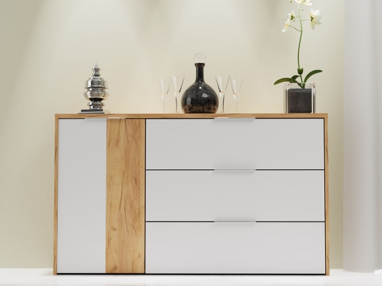 ΜΠΟΥΦΕΣ AVANTI ΧΡΥΣΟΣ ΔΡΥΣ-ΛΕΥΚΟ 139.4X41.5X82.5CM