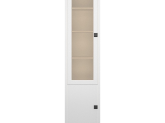 ΒΙΤΡΙΝΑ ΜΟΝΟΦΥΛΛΗ MAROCCO ΛΕΥΚΟ 48.3X37X210.5CM