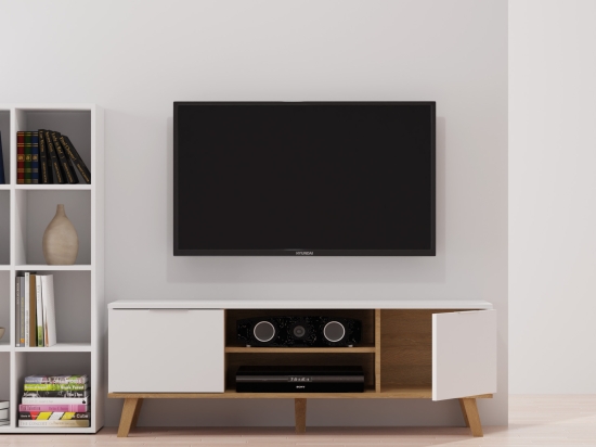 ΕΠΙΠΛΟ TV NEPTUNE ΛΕΥΚΟ-ΣΟΝΟΜΑ 138X40X49CM