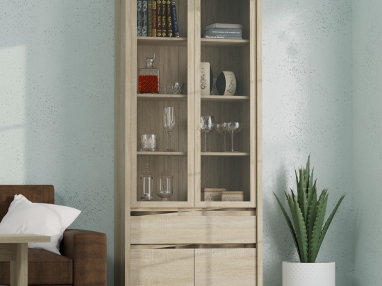 ΒΙΤΡΙΝΑ NORTON ΔΙΦΥΛΛΗ 88X40X210ΕΚ ΣΟΝΟΜΑ ΔΥΟ ΠΟΡΤΕΣ